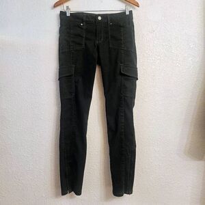 White House Black Market Super Soft Everyday Cargo Skinny Pants w/ Zipper Ankles